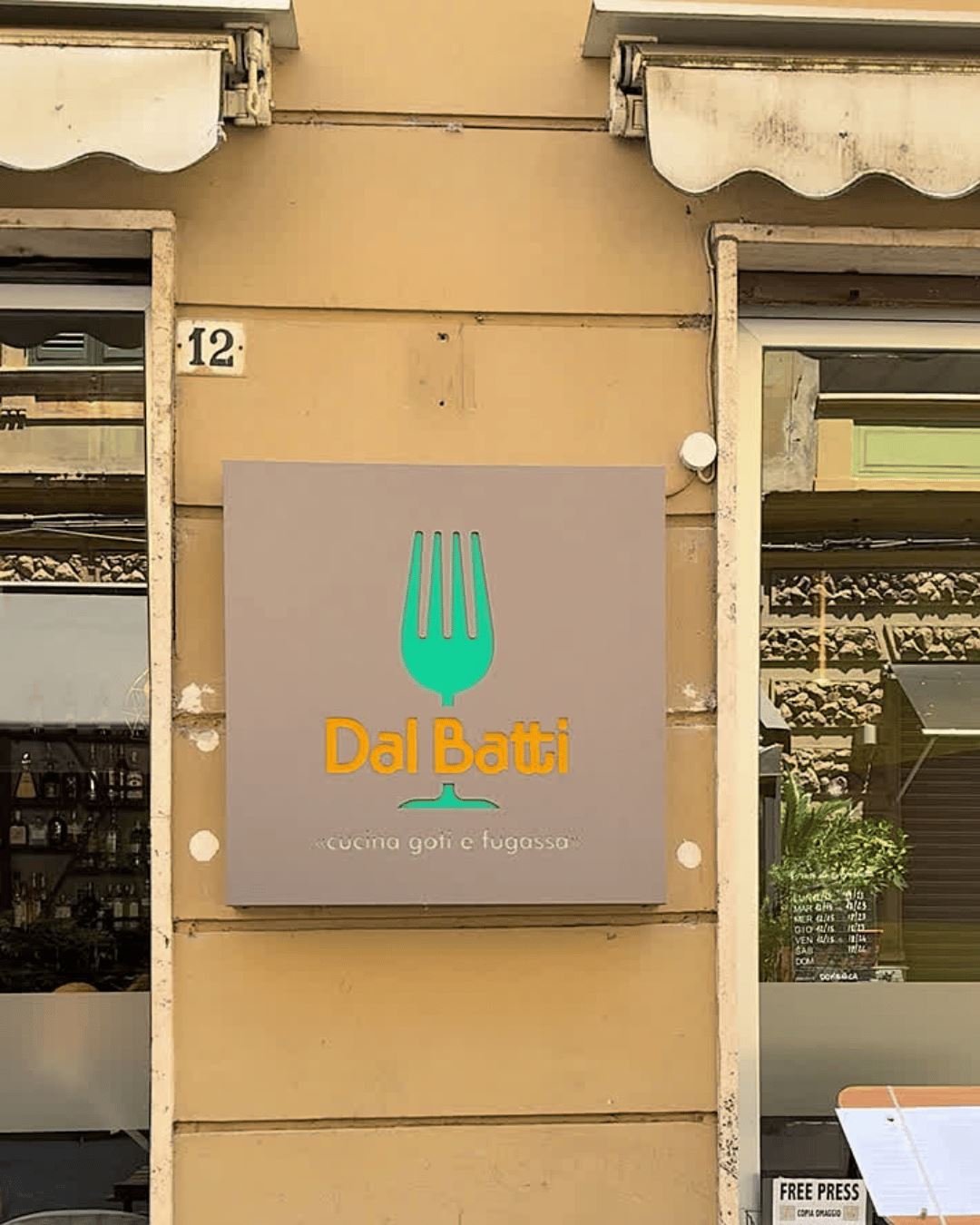 Dal Batti - Cucina, Goti & Fugassa